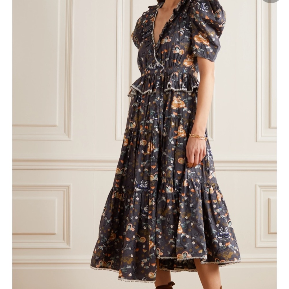 NEW Ulla Johnson Maxi Olga Dress - Picture 6 of 14